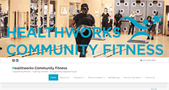 Desktop Screenshot of healthworkscommunityfitness.org